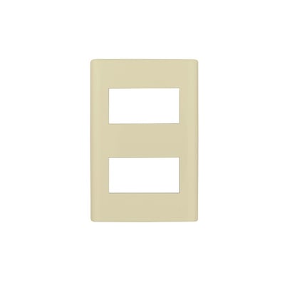 Placa Reggio UP C/Bastifor 2 Mod Marfil