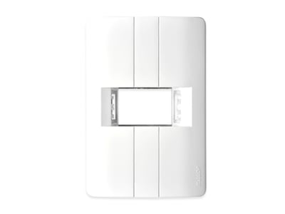 Placa-Bastidor L/Donna Blanco 1 Modulo
