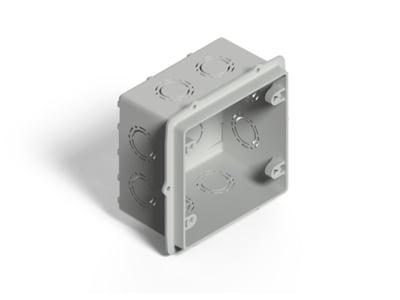 Caja de Llave 10X10 de Embutir Gris GENROD