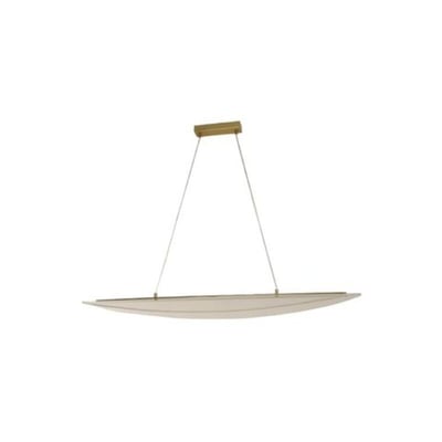 Colgante LED Piatto 32W 3000K 100-240V Dorado