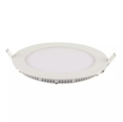Panel Emb. LED 12W 3000K Redondo