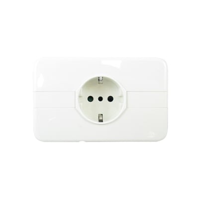 Modulo Toma Schuko 2X16A+T C/Placa Standard Linea Clasica