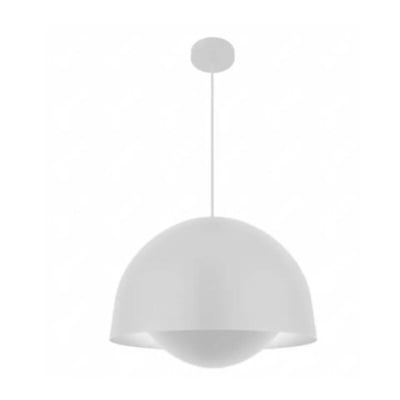 Colgante Ergo Aluminio Blanco 2xE27 Ø405 MM
