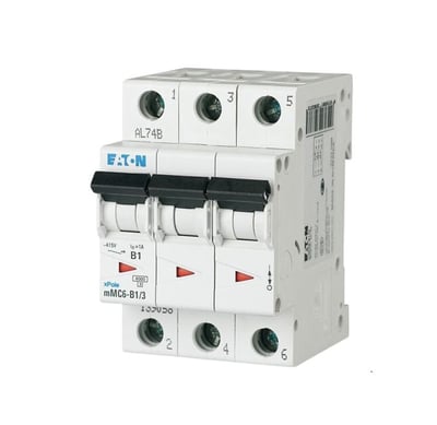 Disyuntor TM mMC6 3X 63A Curva C 06KA