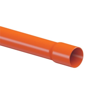 Caño Electroducto Conduit 3 MTS 20 MM Naranja