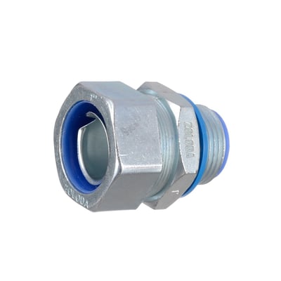 Conector Recto P/ Caño Flexible 1"