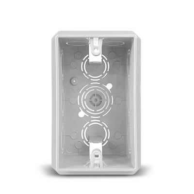 Caja de Llave 2X4 de Embutir Gris KALOP