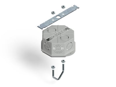 Kit Soporte para Caja de Conexión Chica/Grande. GENROD