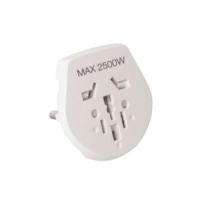 Ficha Adaptador Multiformato Ficha Schuko Ctum