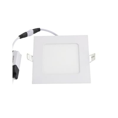 Panel Emb. LED 6W 6500K Cuadrado 117X117X15MM