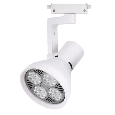 Cabezal P/ Riel Monofasico PAR30 Classic Blanco D115 L140