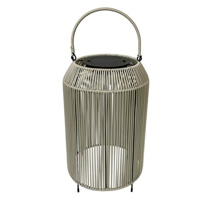 Farola Solar Draht 27CM Cinza