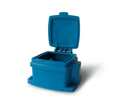 Caja Plastica Exterior P/Toma Industrial con Protección UV - 32 A.