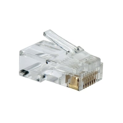 Ficha Macho RJ45 CAT6 50 Micrones Nuevo