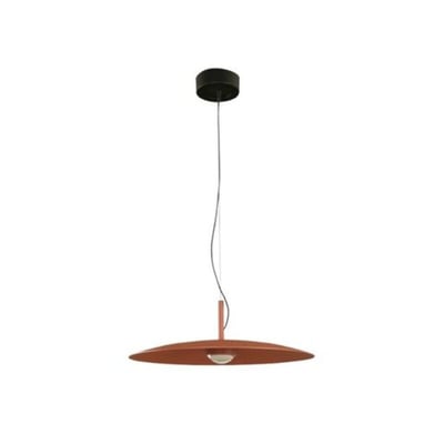 Colgante LED Platea 8W 3000K 100-240V Negro y Terracota