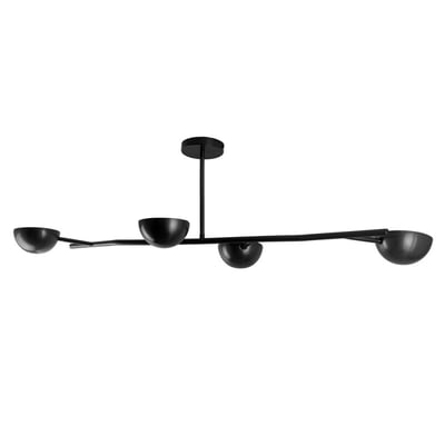 Colgante Ball 4L G9 Negro Chapa