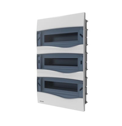 Tablero Emb Plastico P/36 TM Transparente BRUM