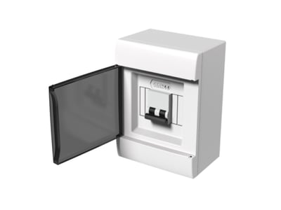 Tablero Ado. Plást. 4TM DIN Puerta Fume GENROD
