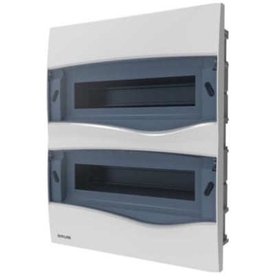 Tablero Emb Plastico P/24 TM Transparente BRUM